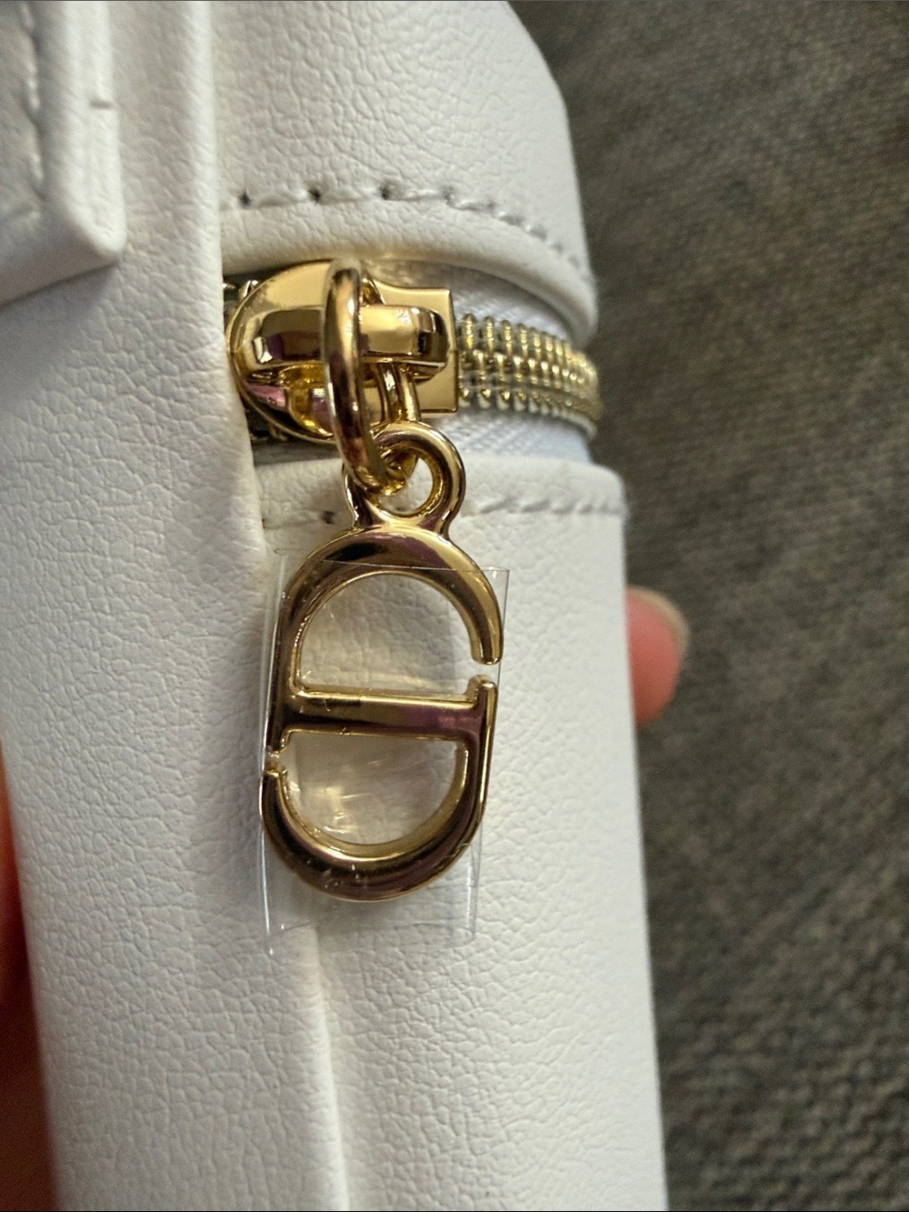 Dior J'adore White Mini Holder Key Ring Holder New Authentic - Picture 10 of 15